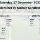 Penaltybokaal en Kerstverloting 2022