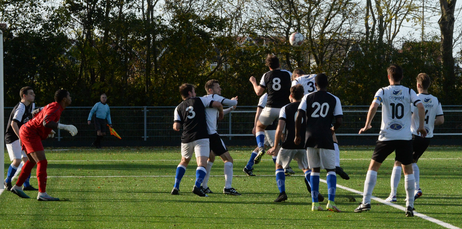 Fotoverslag SV Marken 1 - RKSV TOB 1